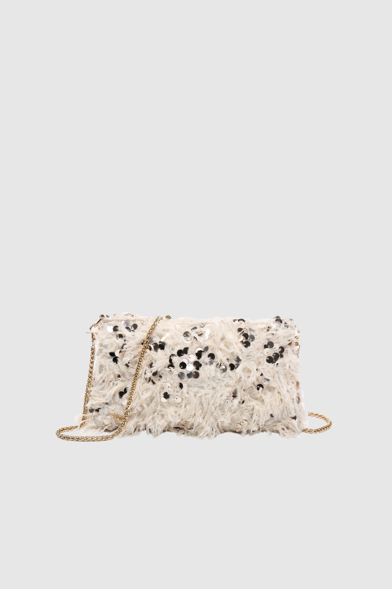 Bolso de fiesta beige