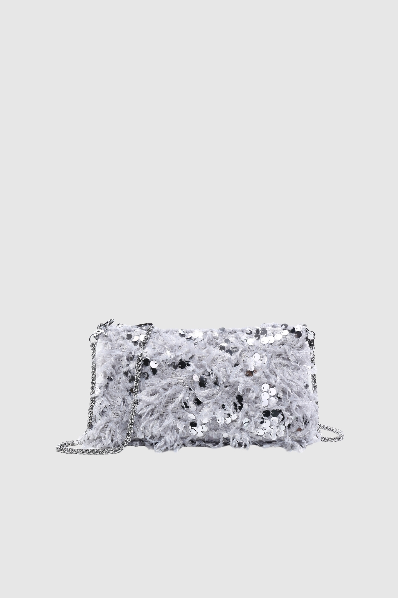 Bolso de fiesta plateado