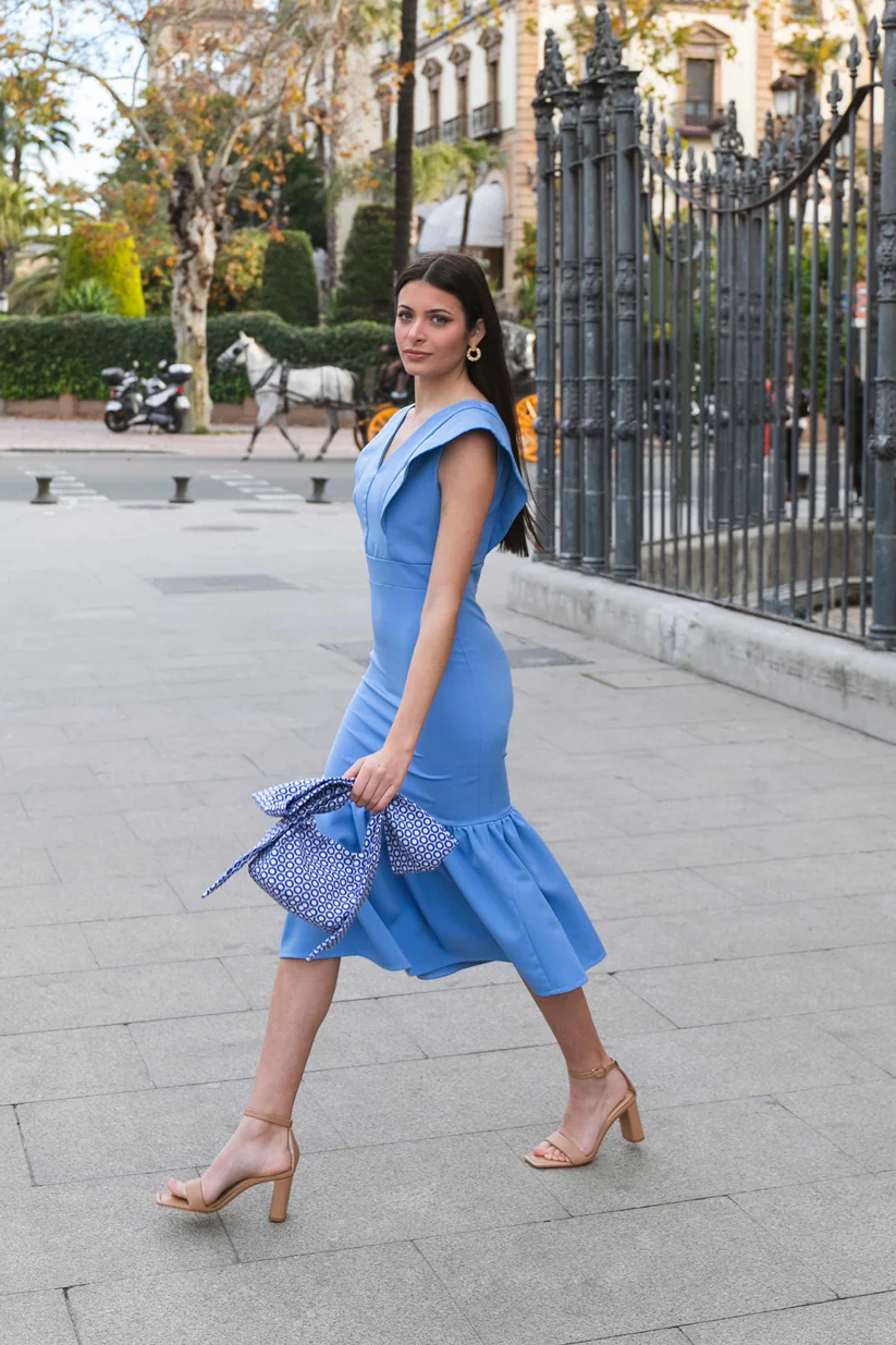 Vestido Alexandra miJimena azul