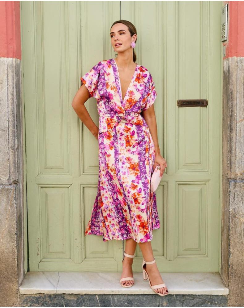 Vestido Brunella Polín et moi morado