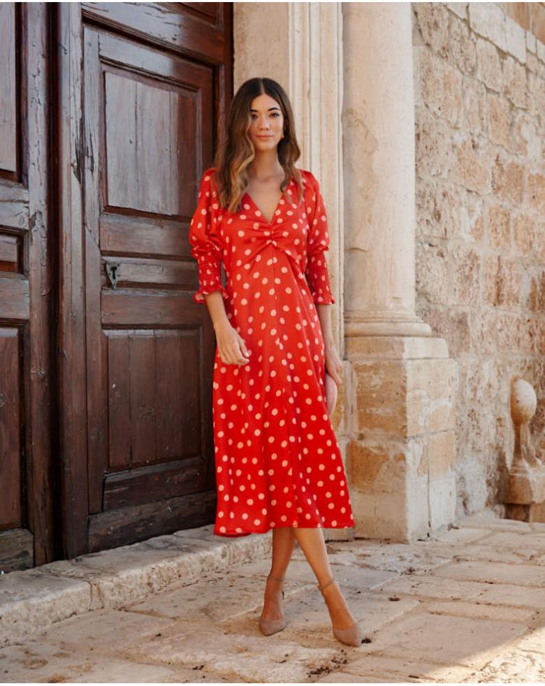 Vestido lunares Polín et moi caldero