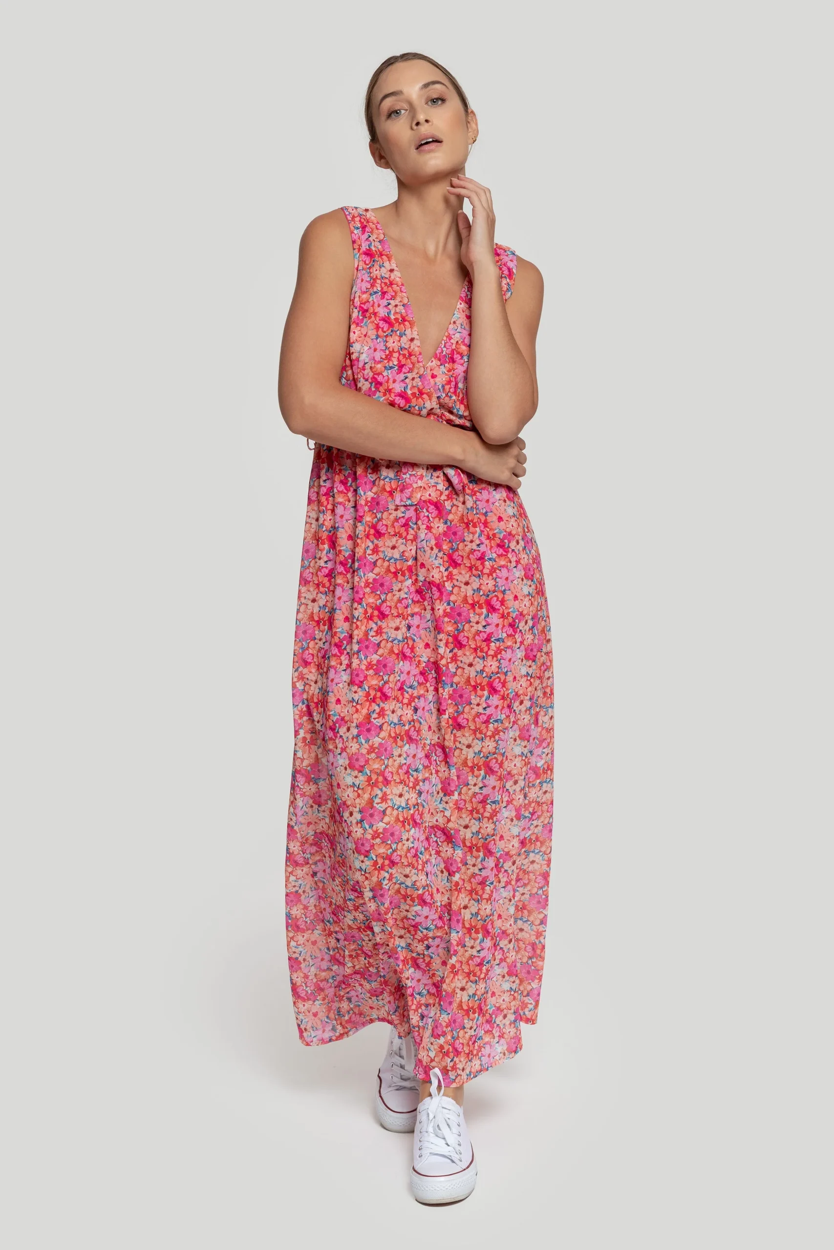 Vestido Armonías estampado