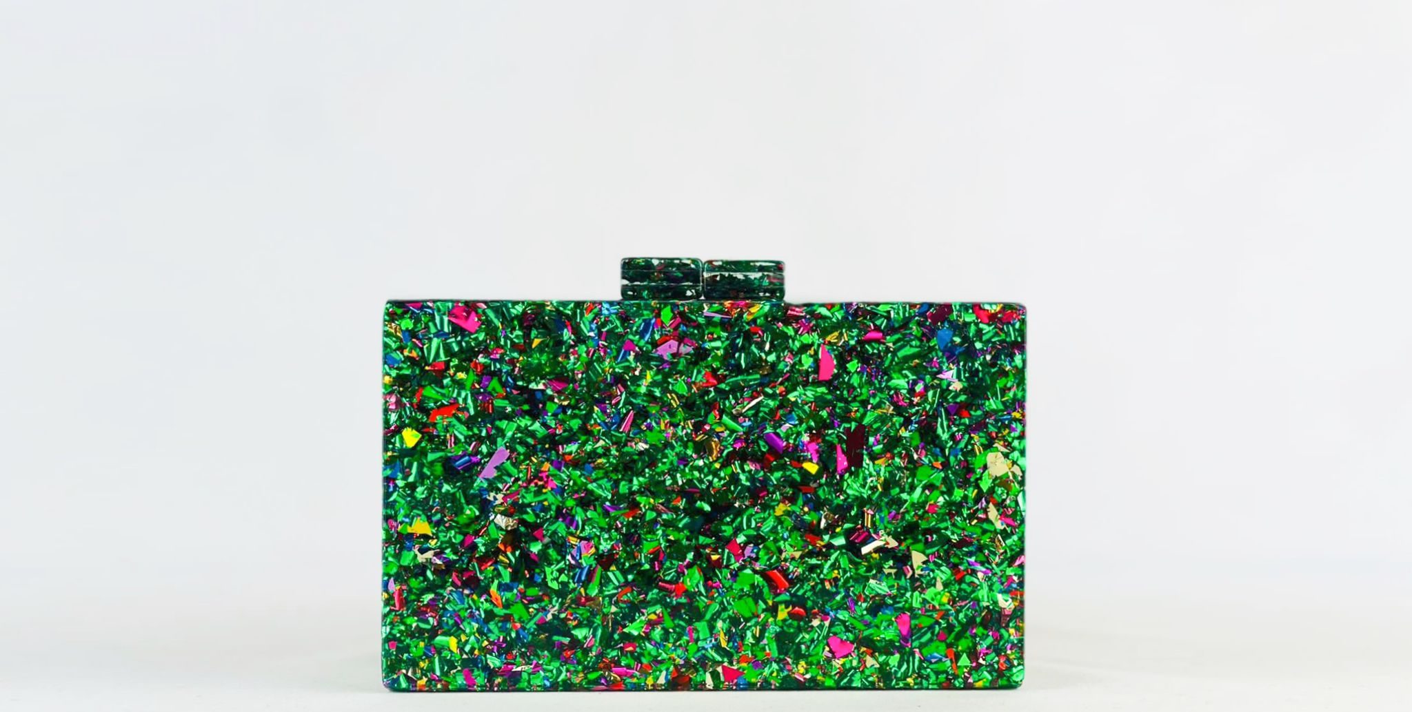 Bolso de fiesta Nacarado multicolor