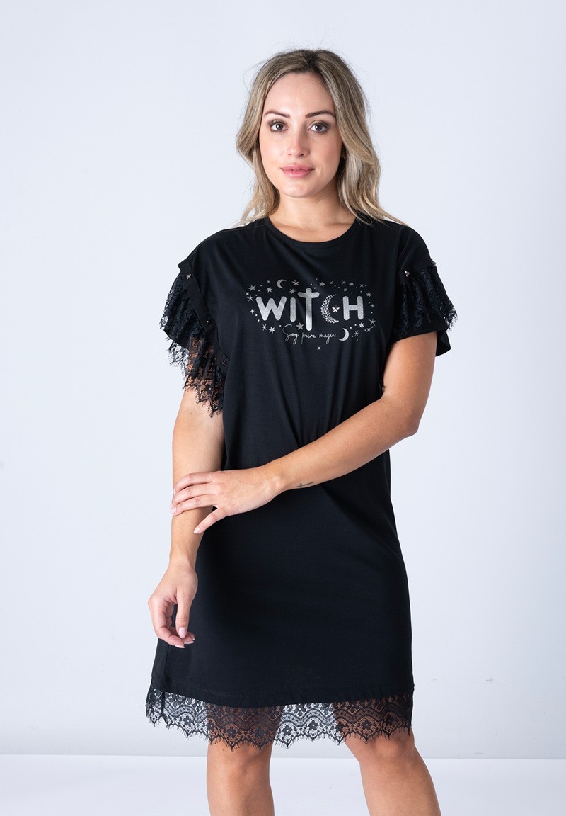 Vestido Witch Animosa negro