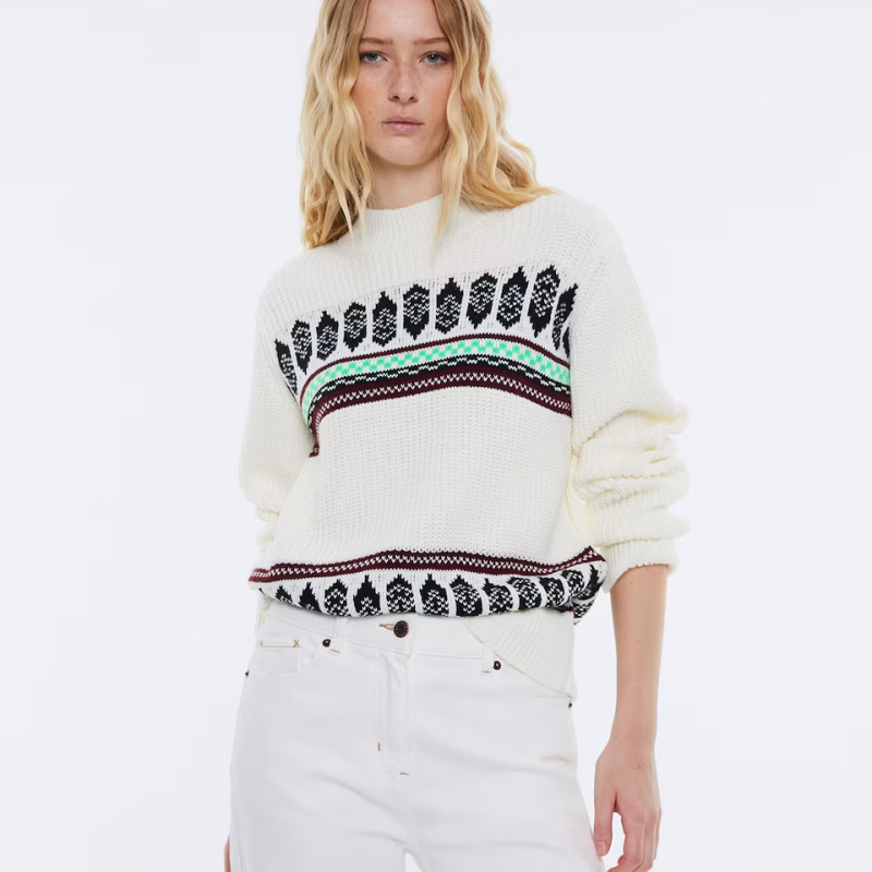 Jersey jaquard Andam crudo