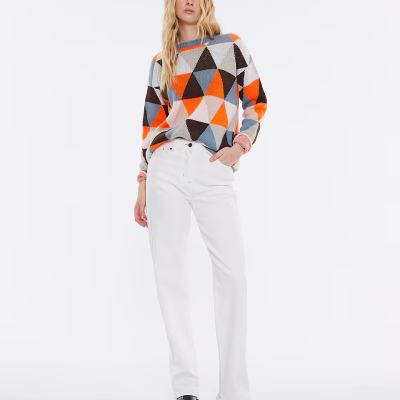 Jersey tricot Andam multicolor