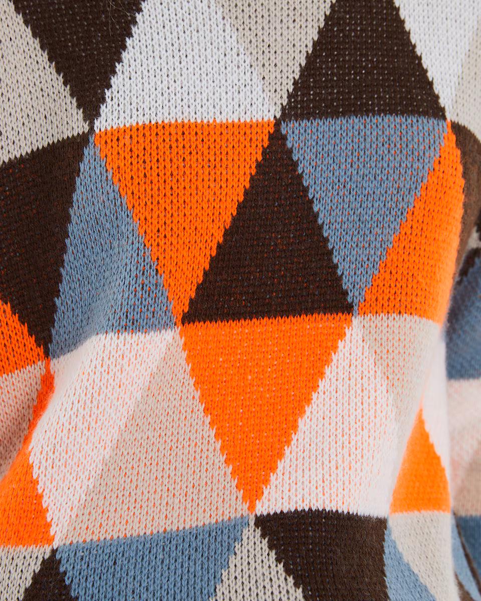 Jersey tricot Andam multicolor - Imagen 5