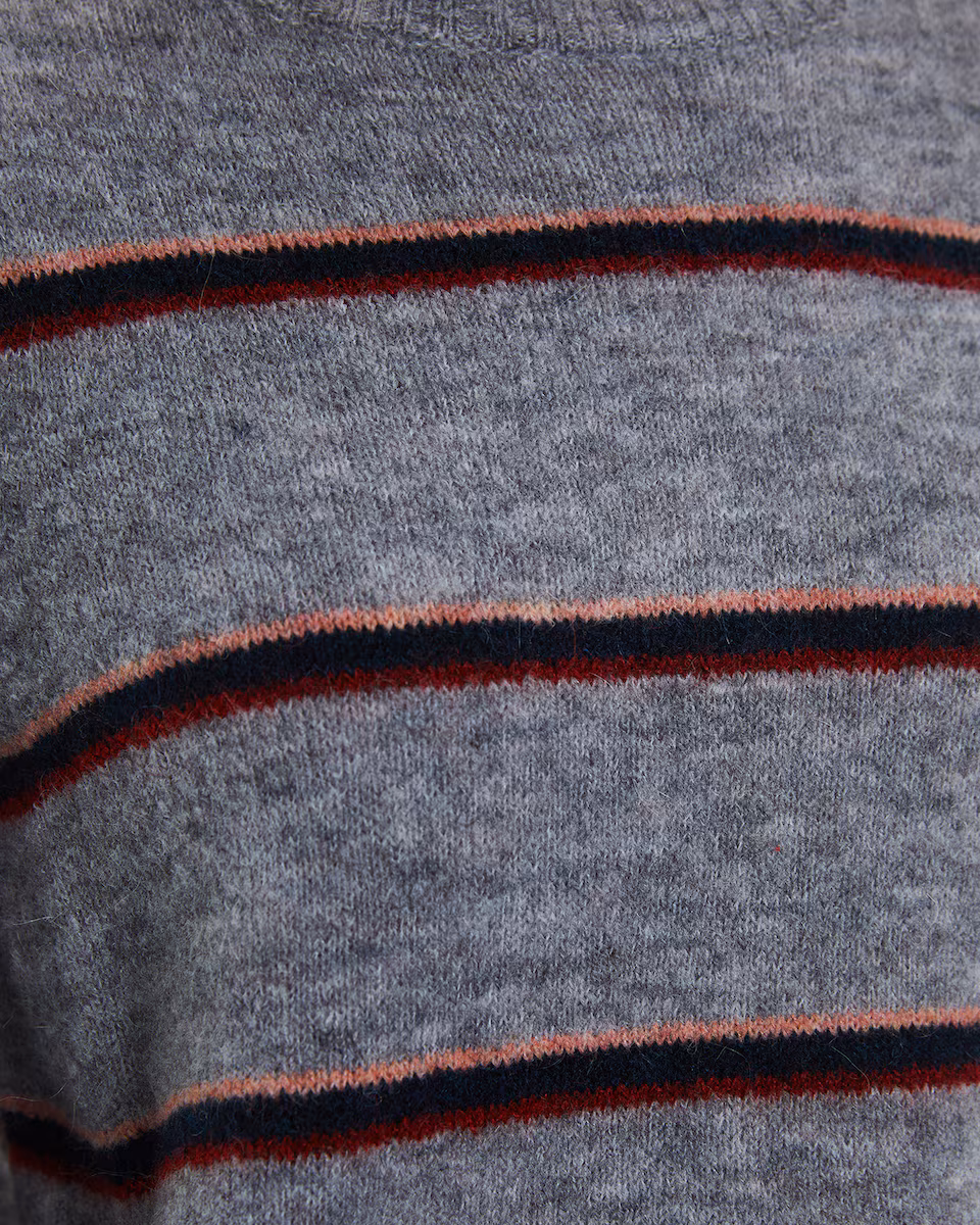 Jersey rayas Andam gris - Imagen 4