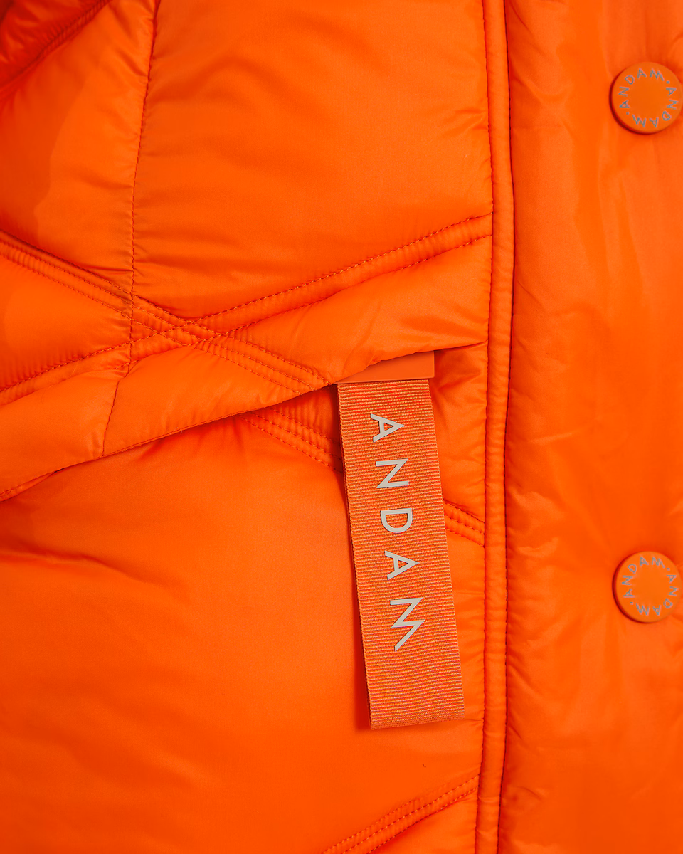 Parka acolchada Andam naranja - Imagen 5