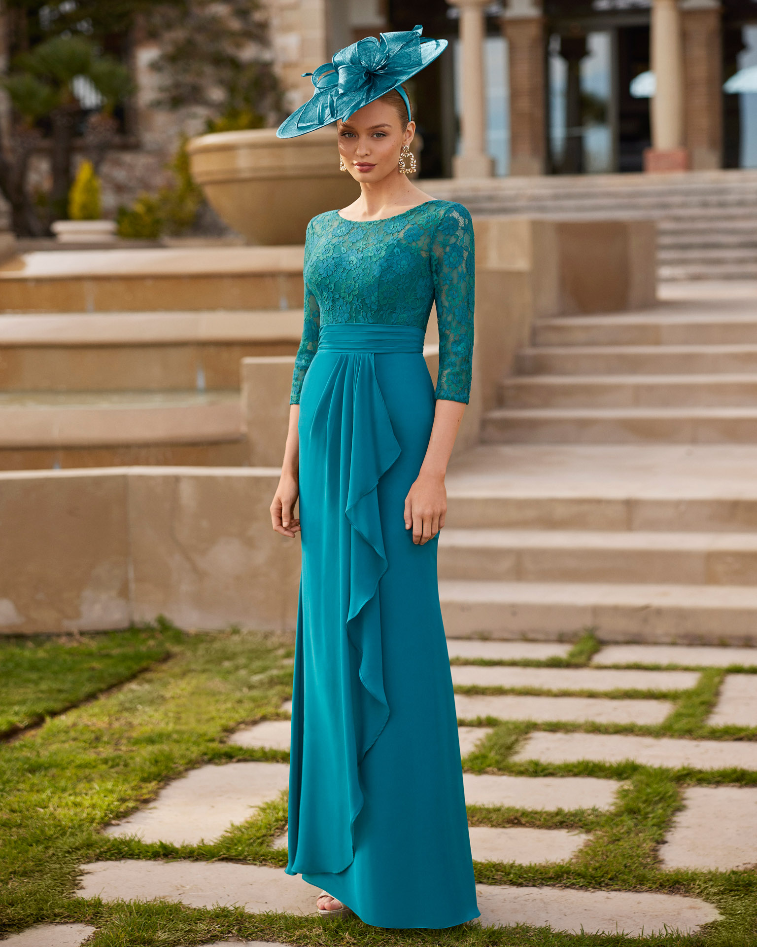 Vestido largo Couture Club Jade