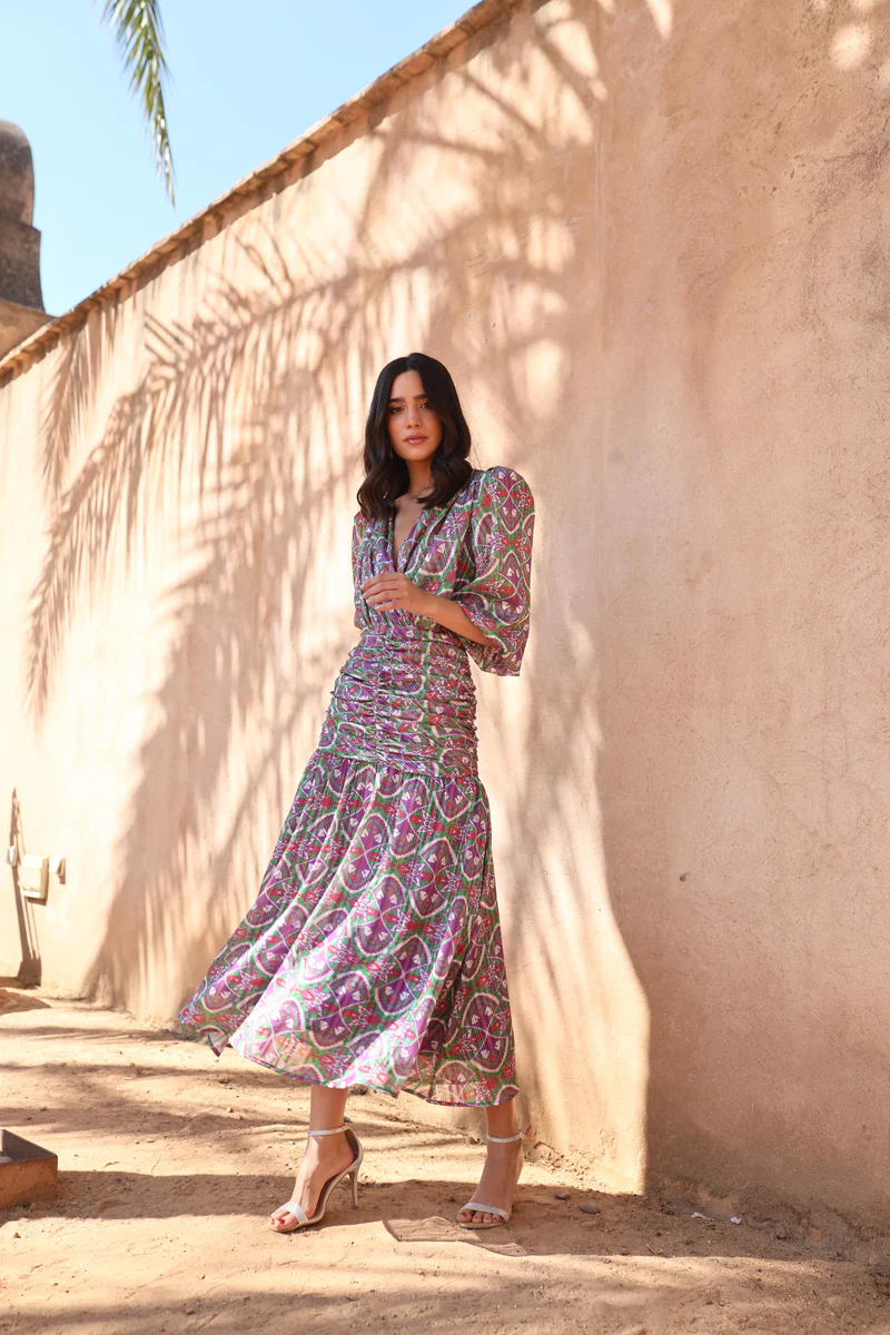 Vestido Roko Magnolia Kobus estampado