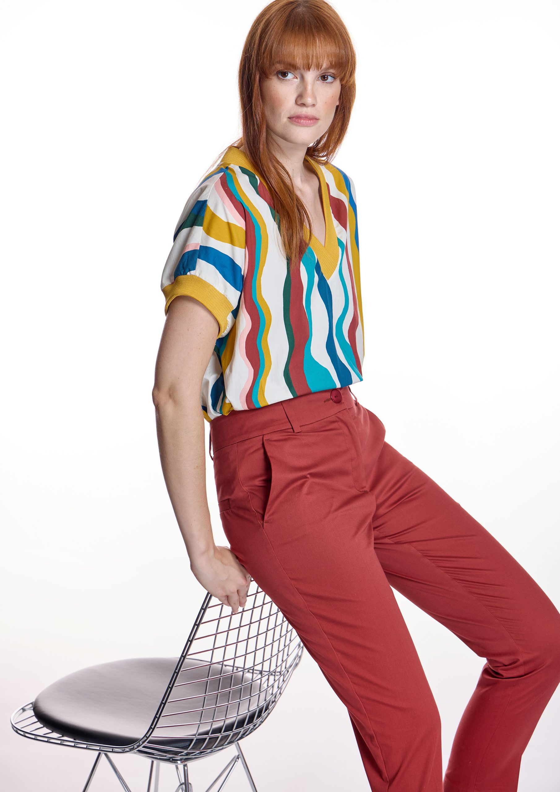 Blusa estampada Alba Conde multicolor
