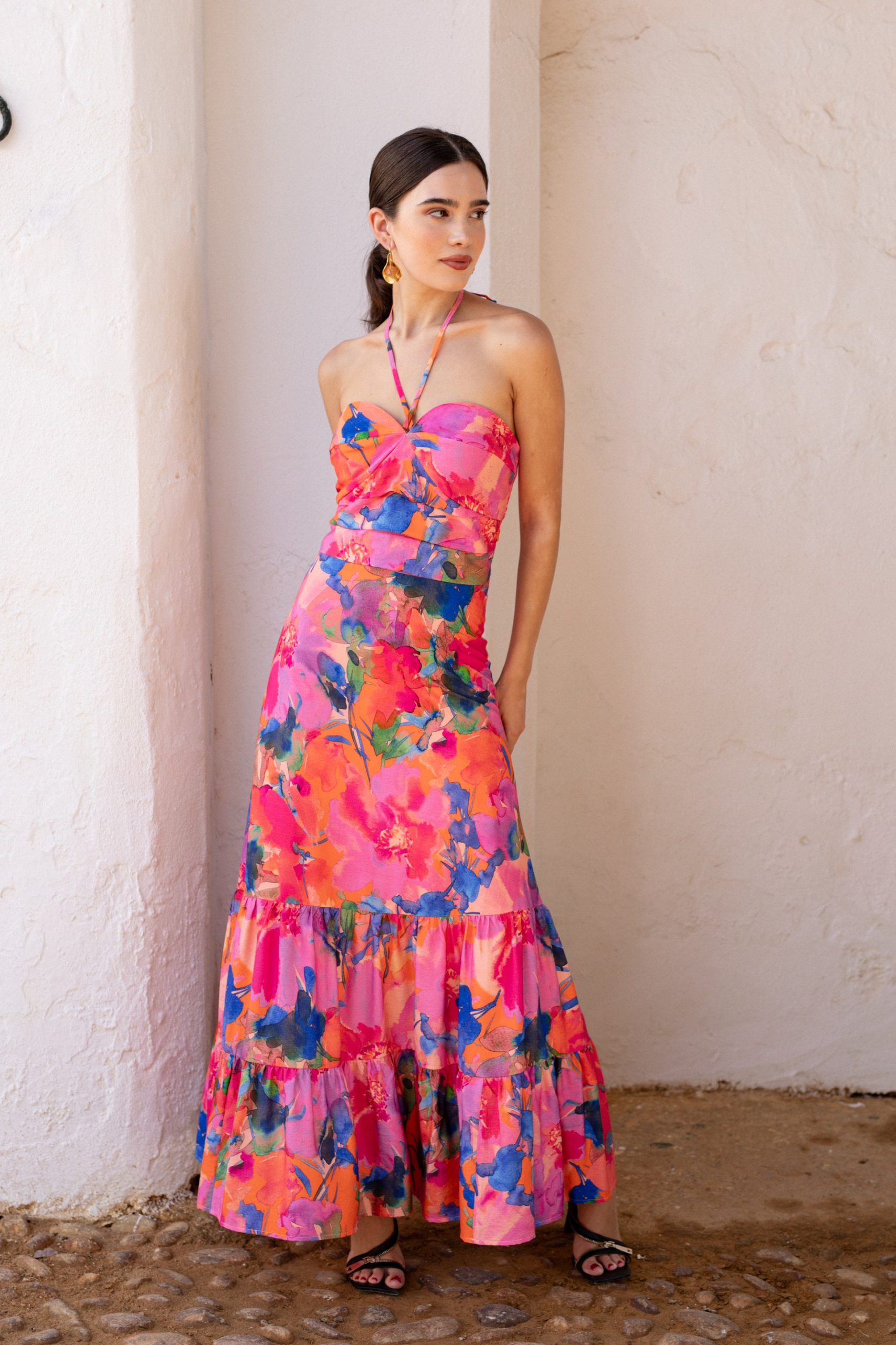 Vestido Noah Meryfor estampado
