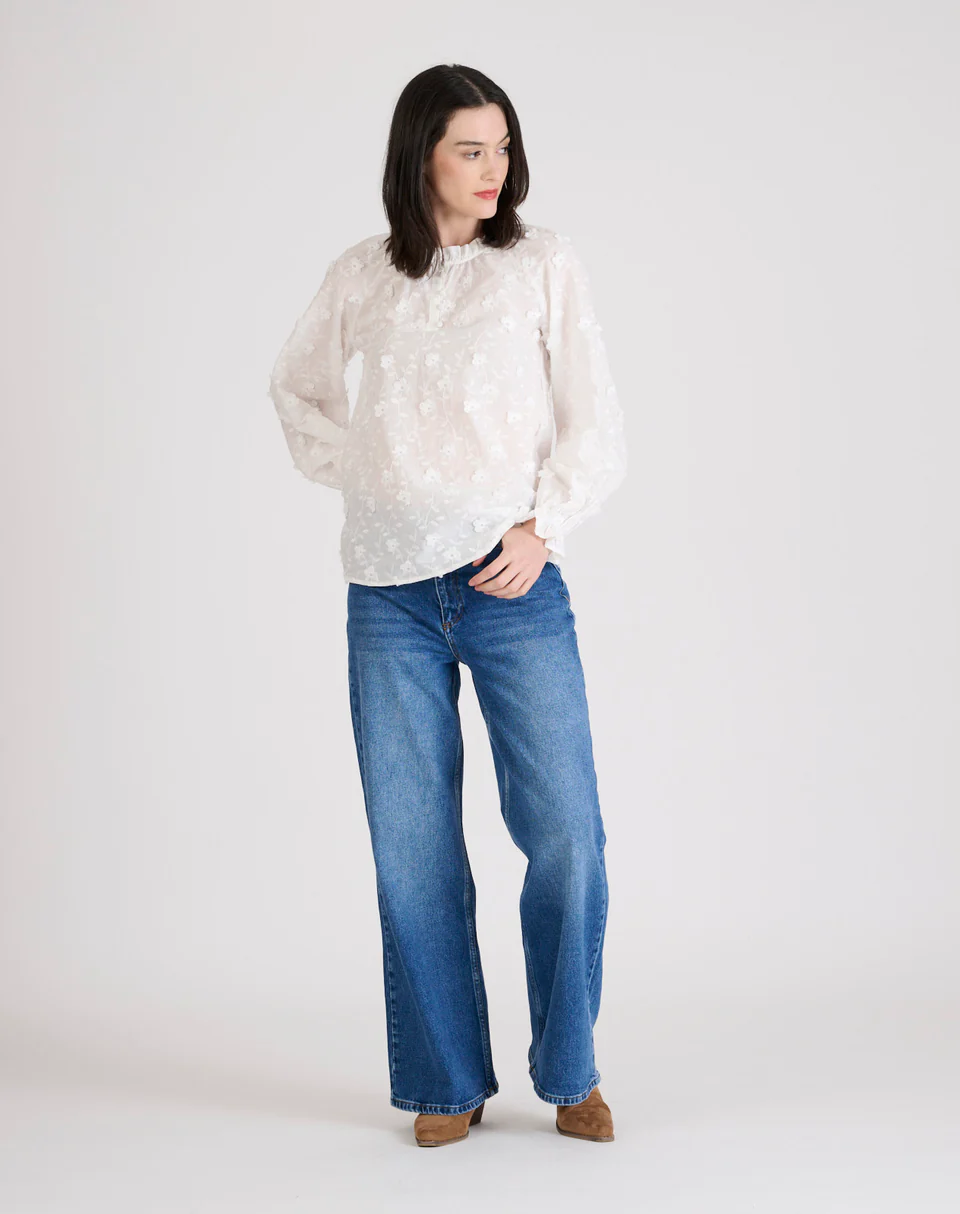 Jean wide NafNaf denim