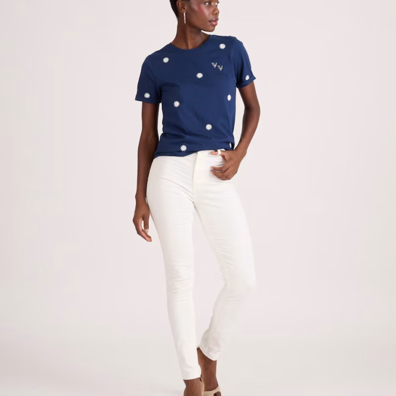 Pantalón pitillo NafNaf crudo