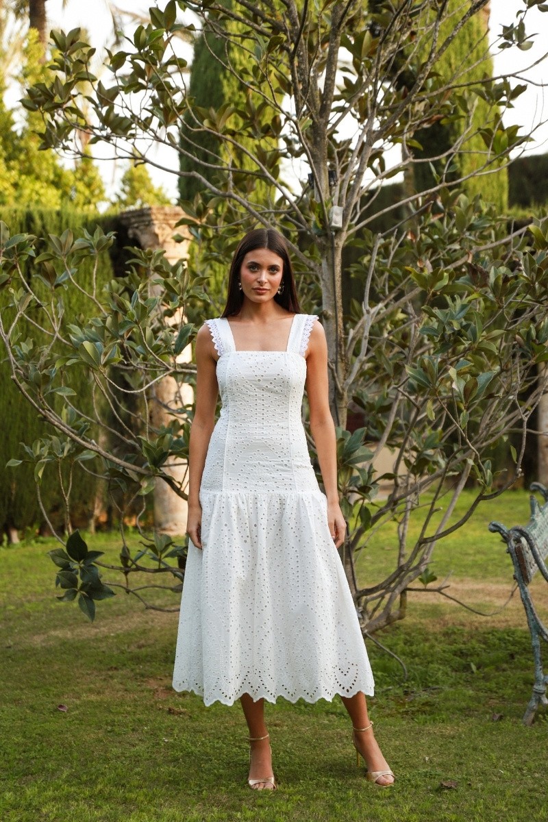Vestido Salem Cayro Woman blanco