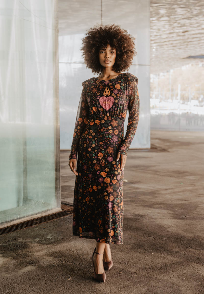 Vestido Animosa estampado flores