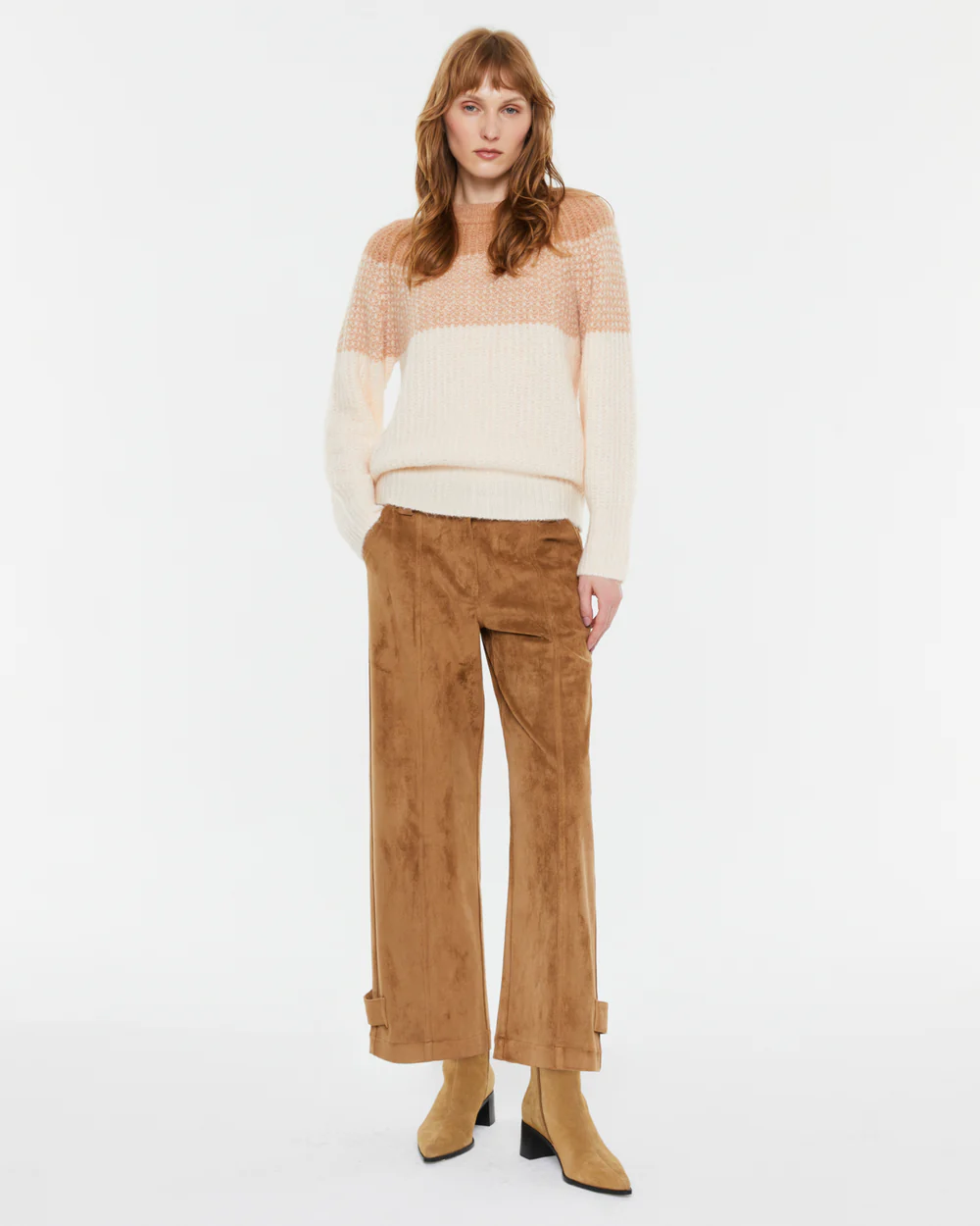 Pantalón Ancho Andam camel