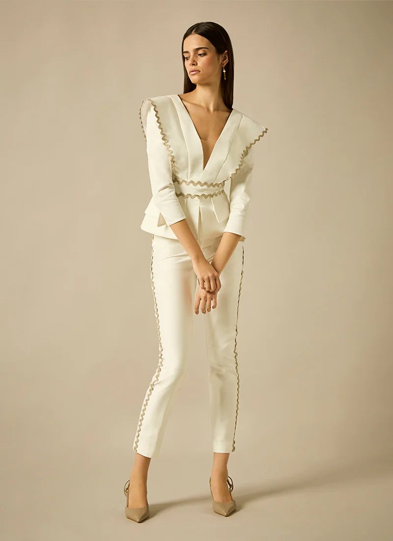Conjunto Blanco Mía by Sonia Peña blanco