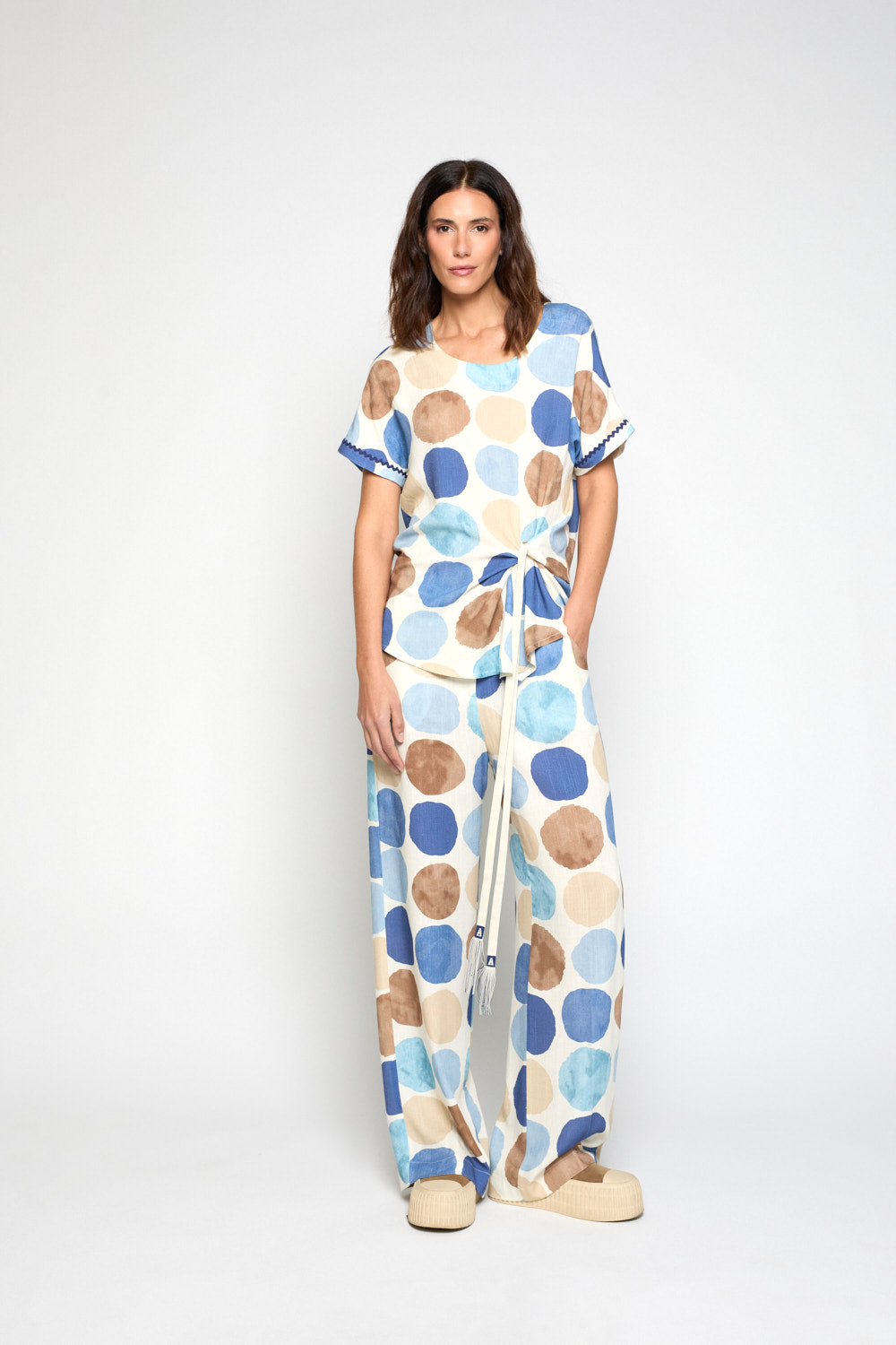 Pantalón Eris Lunar Azul Poupee Chic