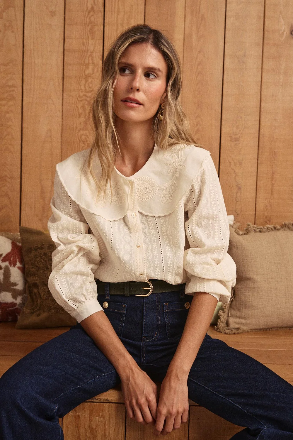 Camisa Cuello Genoveva Polin et Moi