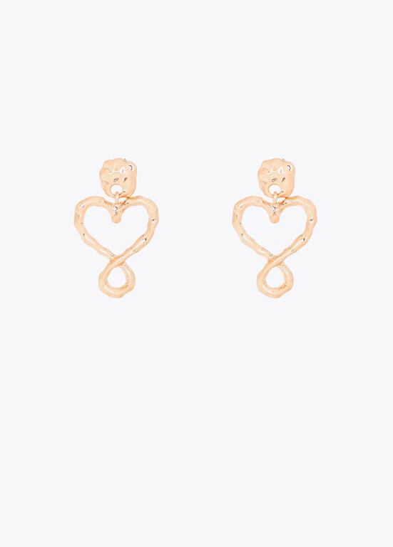 Pendiente Corazón Infinito Lola Casademunt dorado