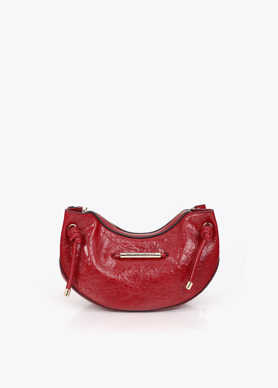 Bandolera media luna roja Lola Casademunt