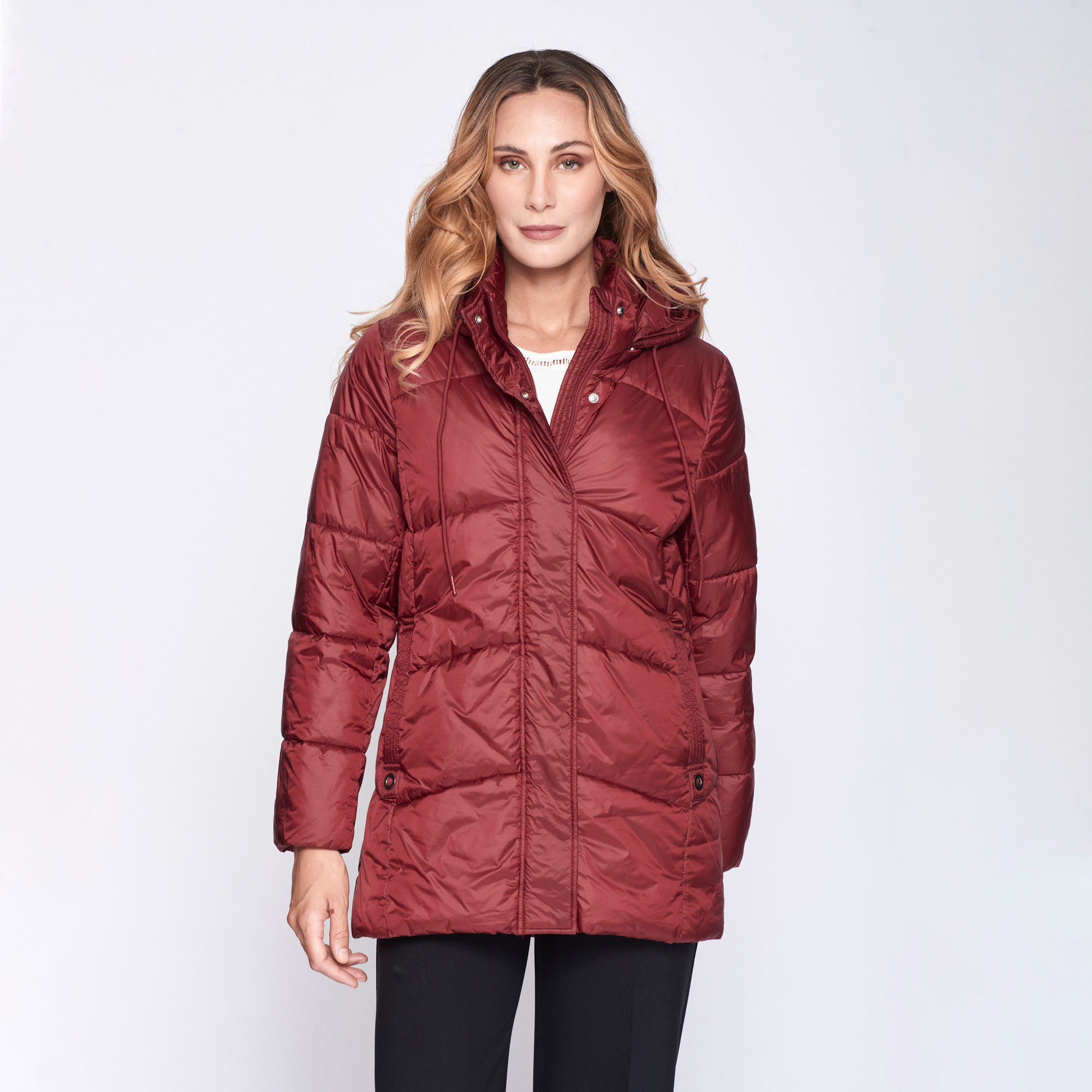 Parka Arno Rever Mile burdeos