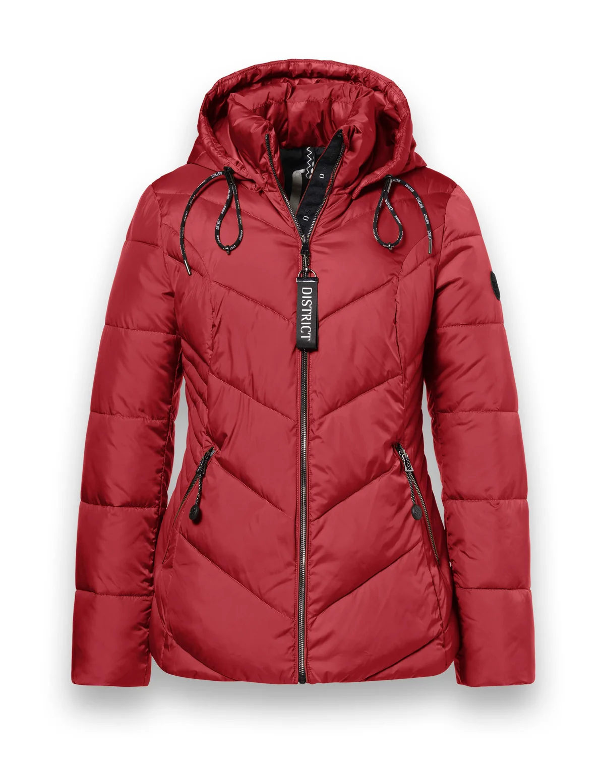 Cazadora FLAT WHITE District-Outerwear rojo